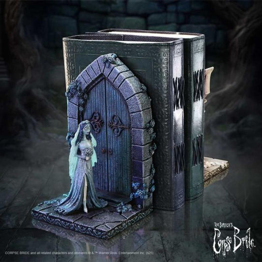NEMESIS NOW - Corpse Bride Emily & Victoria Bookends (Set de tope de libros)