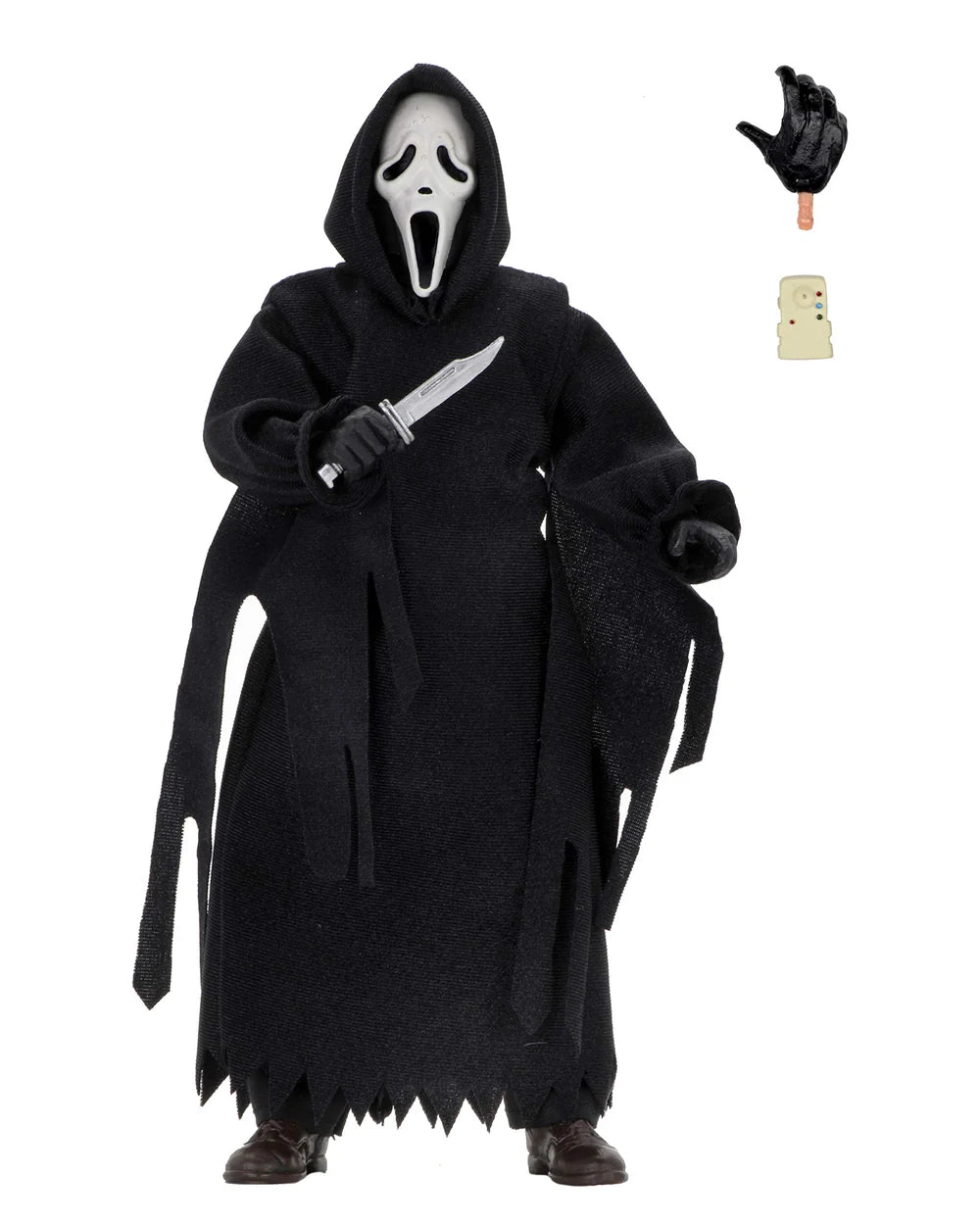 Ghost face - Figura a escala de 8 pulgadas con ropa - Ghost Face