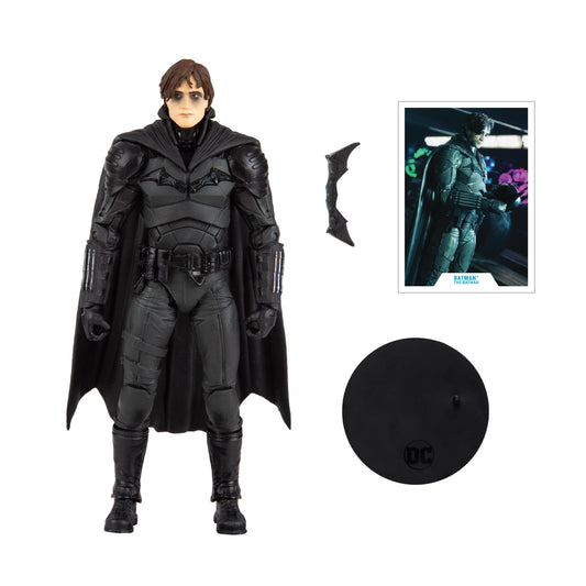 MC FARLANE - DC Multiverse - The Batman (Movie 2022) - Batman Unmasked (Figura de 7")
