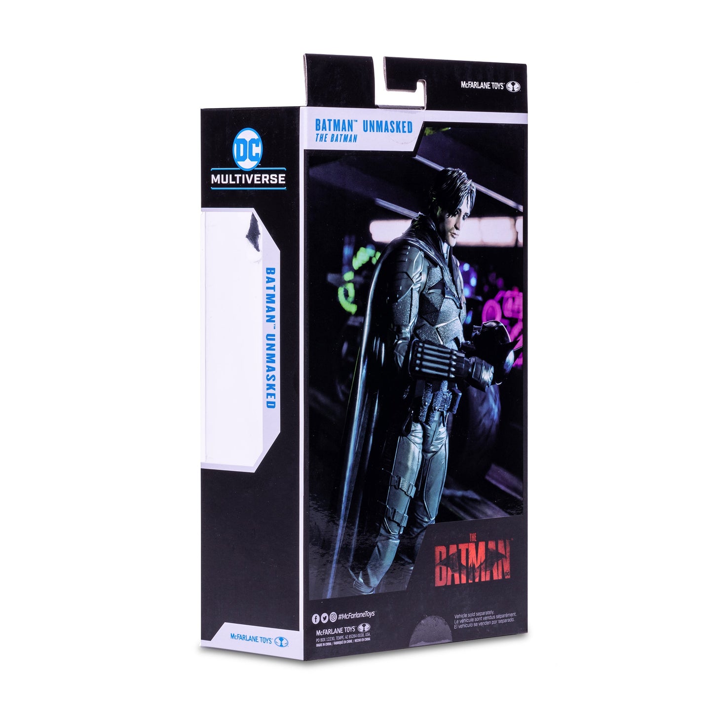 MC FARLANE - DC Multiverse - The Batman (Movie 2022) - Batman Unmasked (Figura de 7")