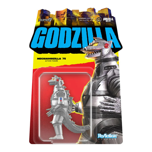 SUPER 7 - TOHO - Godzilla ReAction - Mechagodzilla 75' (Figura de 4")
