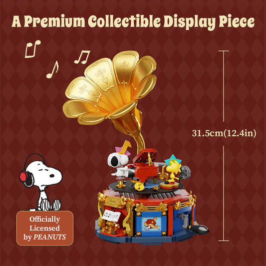 PANTASY - Snoopy (Peanuts) - Phonograph (Bloques para armar)