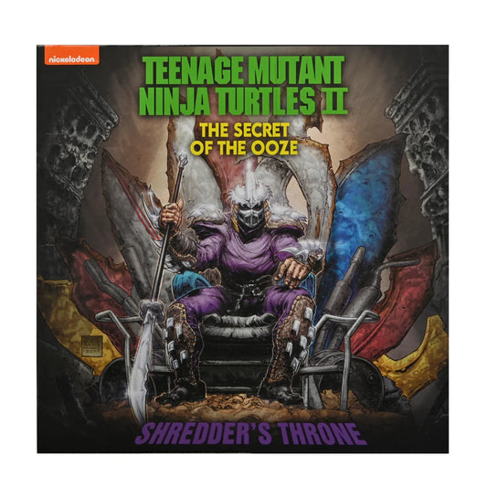 NECA - Teenage Mutant Ninja Turtles 2: Secret of the Ooze Diorama Shredder's Throne (27 cm)