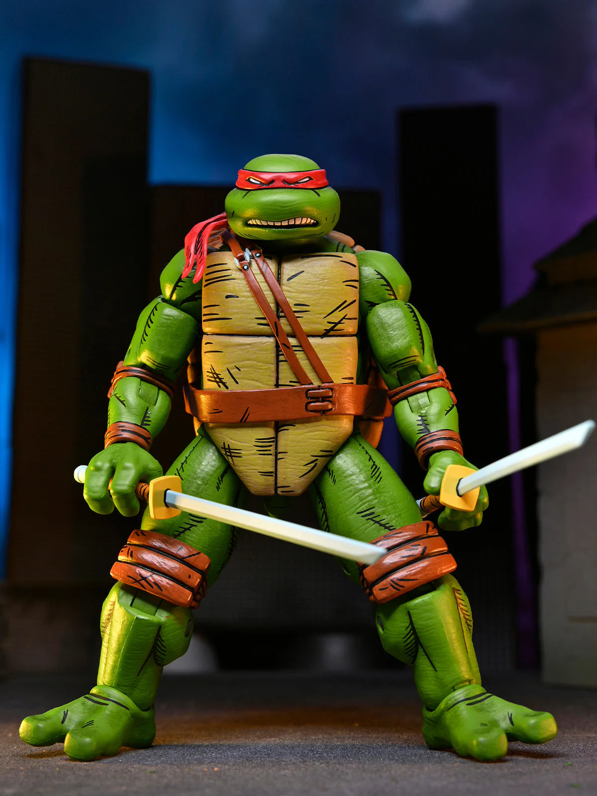 NECA - Teenage Mutant Ninja Turtles (Mirage Comics TMNT) - Raphael + Michelangelo + Donatello + Leonardo (Figuras de 7")