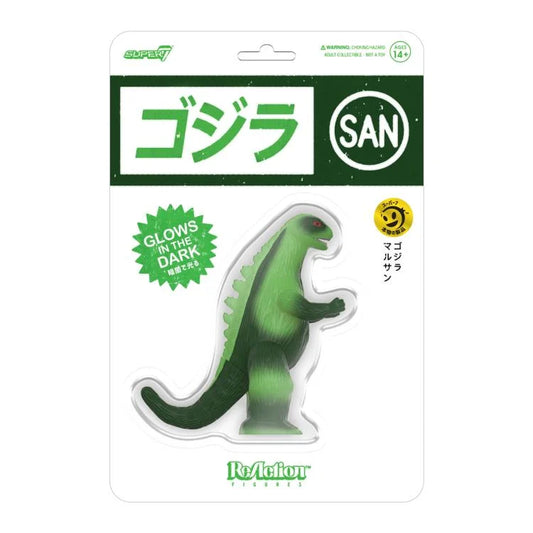 SUPER 7 - TOHO - Godzilla ReAction - Marusan L-Tail (Glow) (Figura de 4")