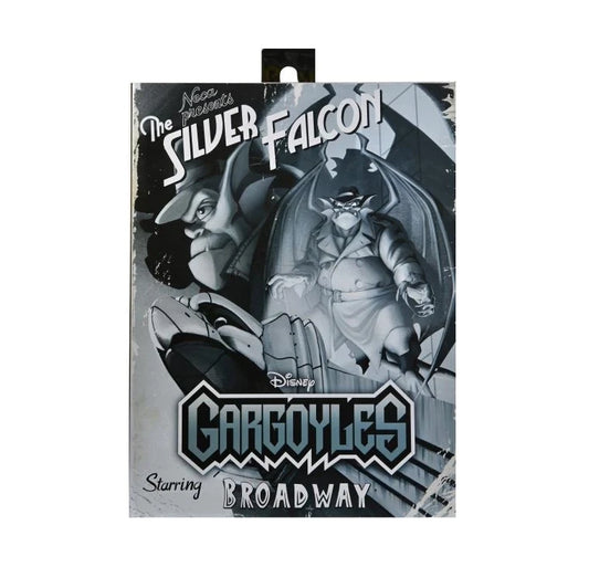 NECA - Gargoyles Detective Broadway Silver Falcon -(Figura de 7")