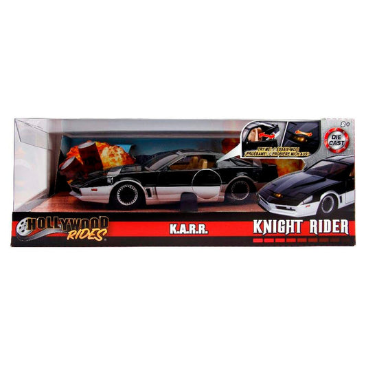 JADA TOYS - Knight Rider: K.A.R.R. Die Cast Vehicle with Lights (Auto a escala 1:24)