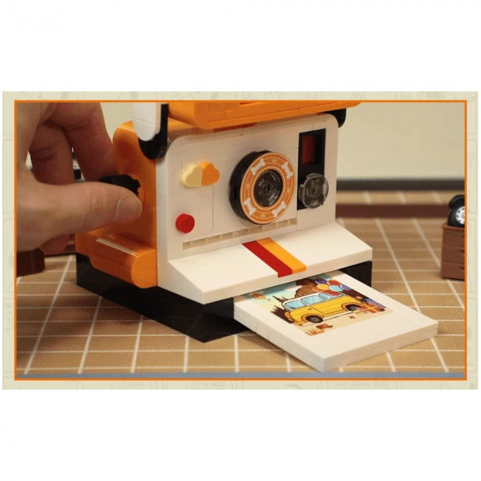 PANTASY - Snoopy (Peanuts) Retro Time Series - Camera Polaroid (Bloques para armar)