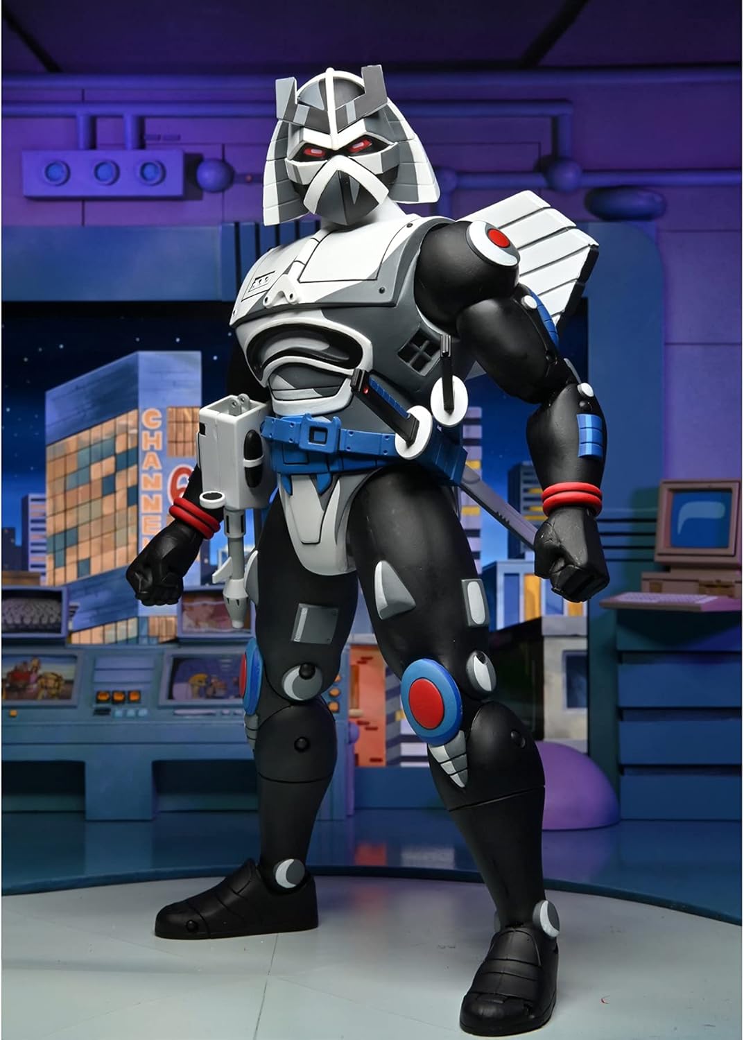 NECA - TMNT (Cartoon) - Chrome Dome Ultimate! (Figura de 7")