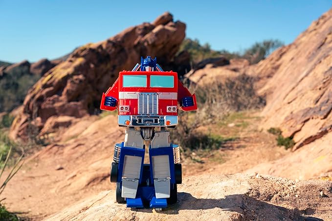 JADA TOYS - Transformers: G1 Optimus Prime - Figura de 12" (conversión a control remoto)