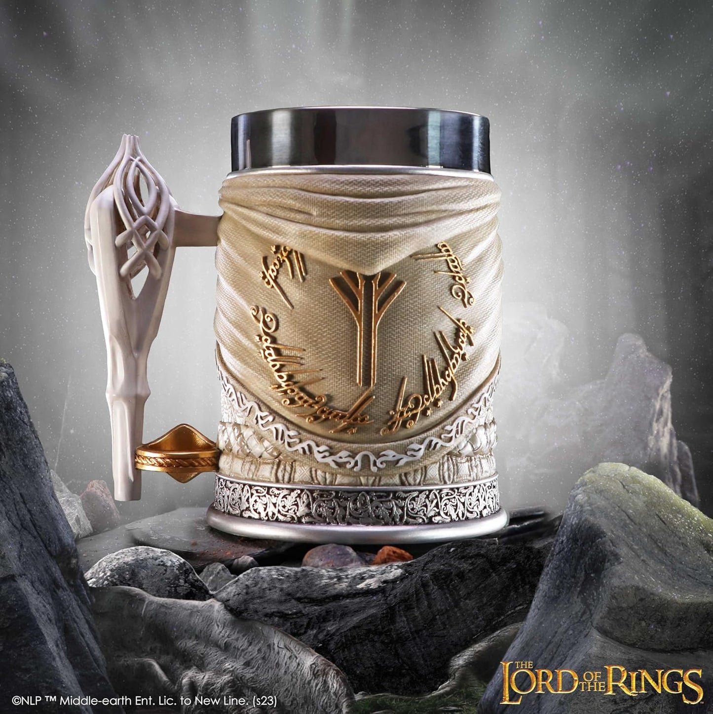 NEMESIS NOW - Lord of the Rings: Gandalf The White Tankard (Jarro de 600 ml)