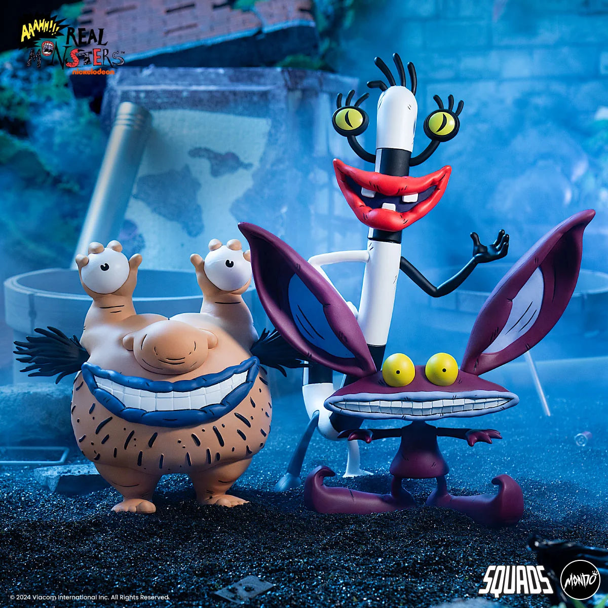 Aaahh!! Real Monsters - Set de 3 figuras - 8 pulgadas