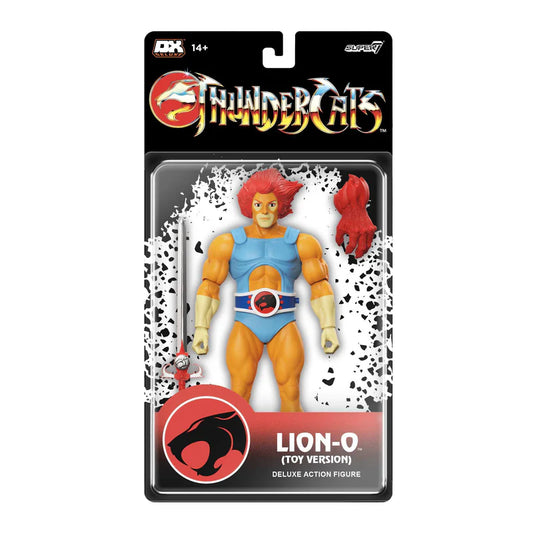 SUPER 7 - ThunderCats Deluxe - Lion-O (Toy recolor) (Figura de 7")