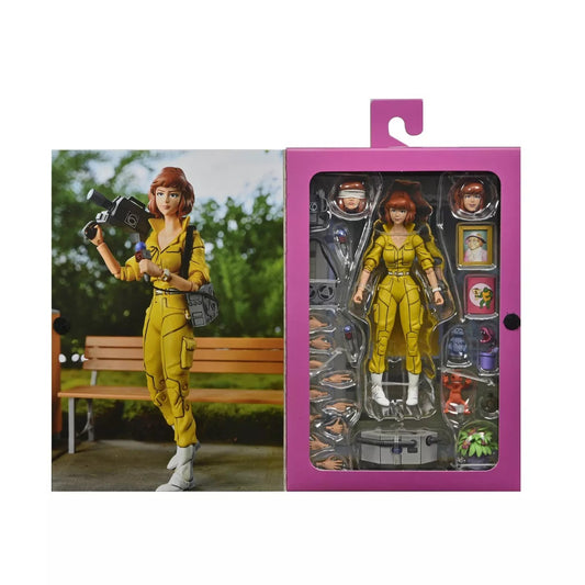 NECA - Teenage Mutant Ninja Turtles: Cartoon Ultimate! - April O’Neil (Figura de 7")
