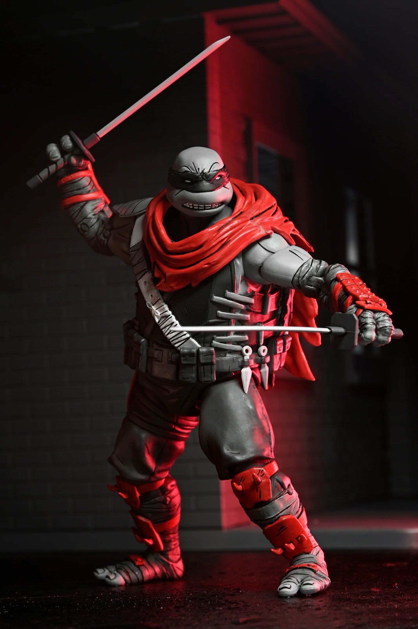 NECA - TMNT: The Last Ronin: Lost Years - Ultimate Nightwatcher Leonardo (Figura de 7")