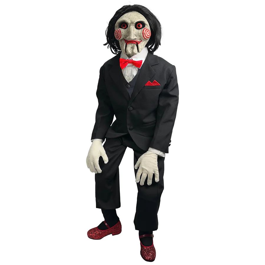 Saw - Prop replica Deluxe con sonido y movimiento - Billy the puppet