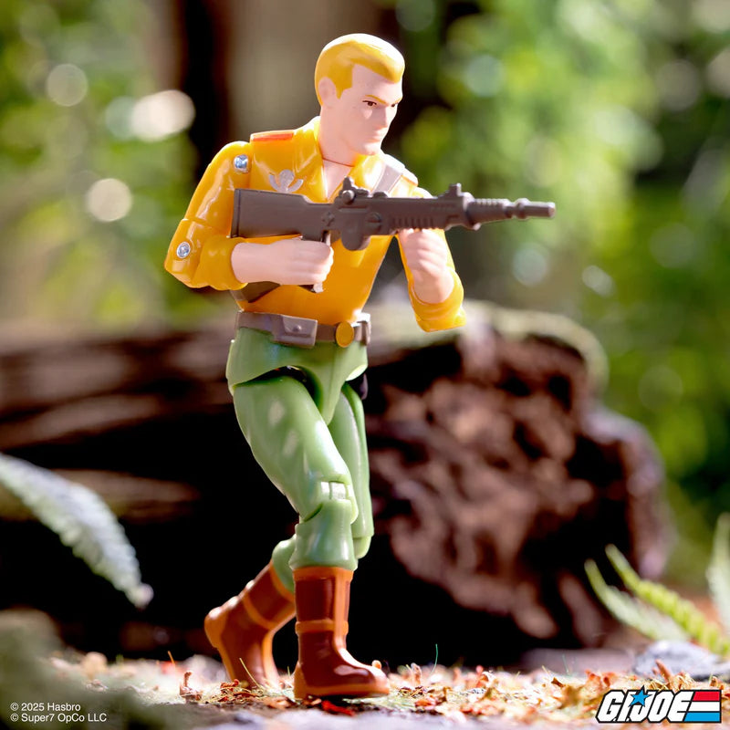 SUPER 7 Reaction+ O Ring - G.I. Joe Cartoon: Duke (Figura de 4")