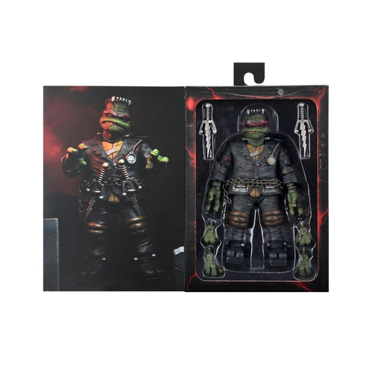 NECA - Universal Monsters x TMNT Ultimate! - Raphael as Frankenstein (Figura de 7")