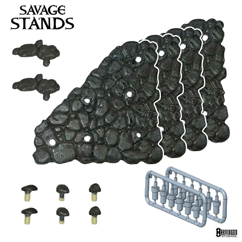 Harvinger Studios - Savage Crucible - Base stands