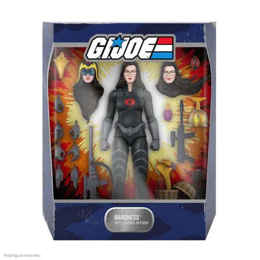 G.I. Joe Ultimates - Baroness (Cobra Intelligence Officer) (Figura de 7")