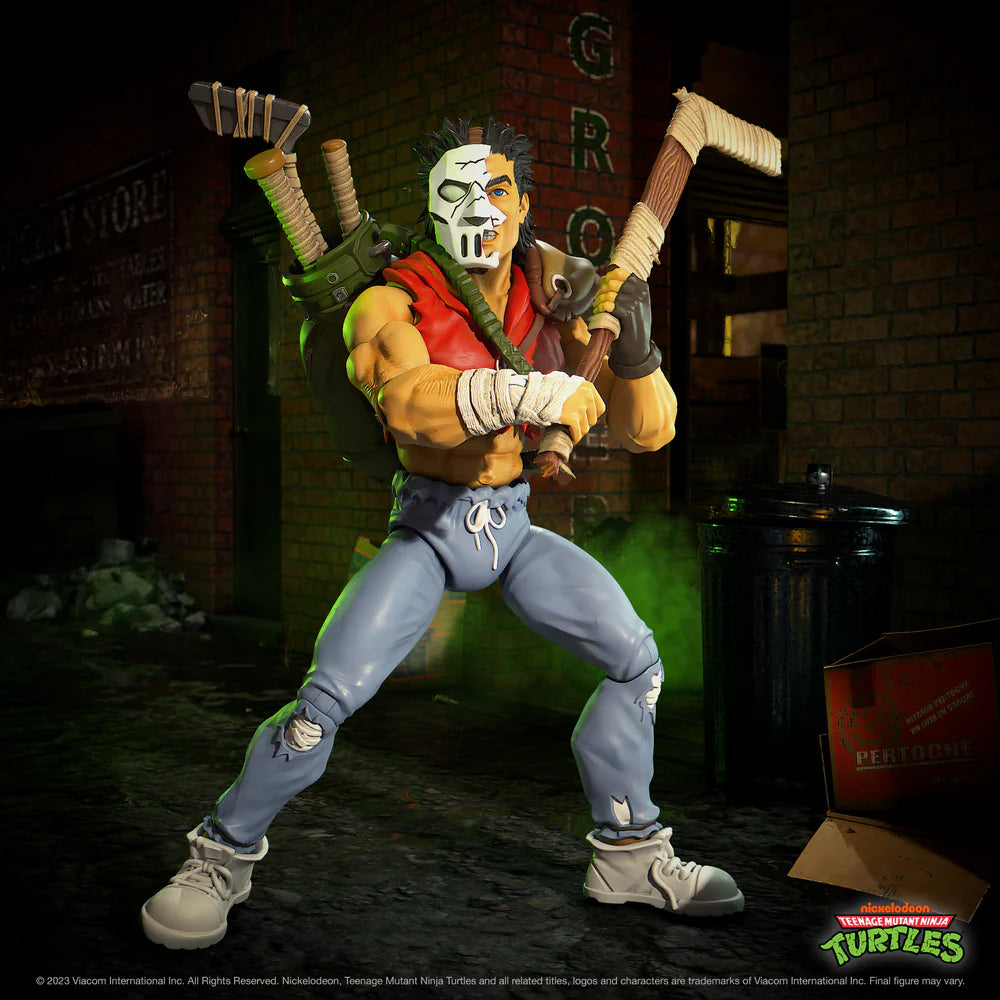 SUPER 7 - TMNT Ultimates! Wave 10 - Casey Jones (Mirage Ver.) (Figura de 7")