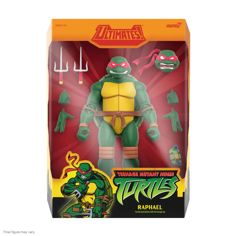 SUPER 7 - Teenage Mutant Ninja Turtles Ultimates - Raphael (Figura de 7")