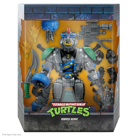 SUPER 7 - TMNT Ultimates! Wave 07 - Robotic Bebop (Figura de 8")
