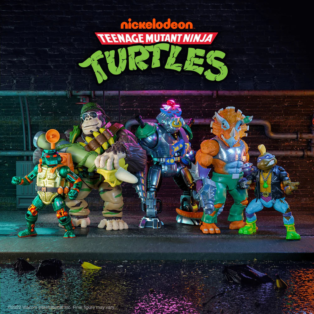 SUPER 7 - TMNT Ultimates Wave Serie 07 - Warrior Metalhead Michelangelo (Figura de 7")