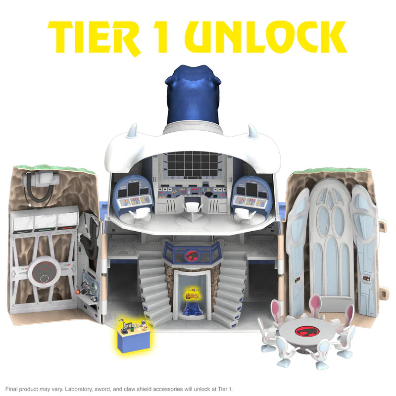 SUPER 7 - Thundercats Cat's Lair Ultimate! - Cubil Felino (Play Set para figuras de 7")