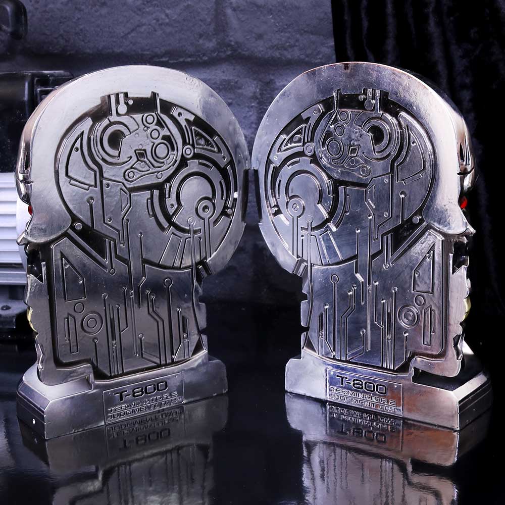 NEMESIS NOW - Terminator 2 Bookends (Tope de libros de 18.50 cm)