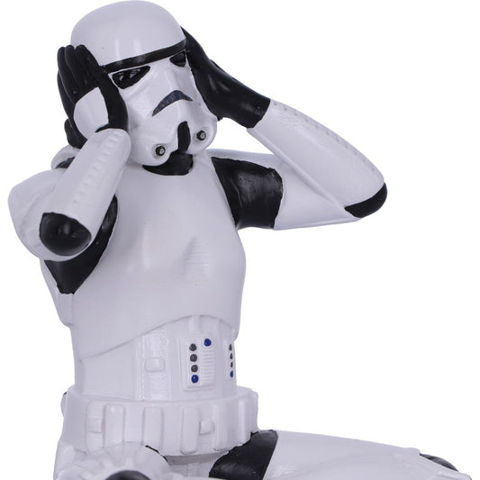 Nemesis Now - Stormtrooper - Adorno individual de 10cm - Hear No Evil Stormtrooper