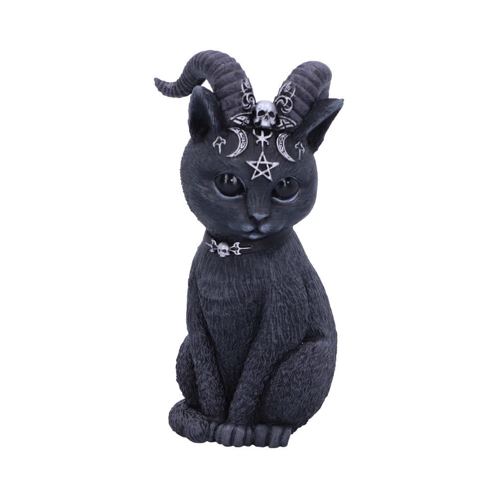 Nemesis Now - NN Core: Cult Cuties (gatos) - Adorno de 11cm - Pawzuph (gato con cuernos)