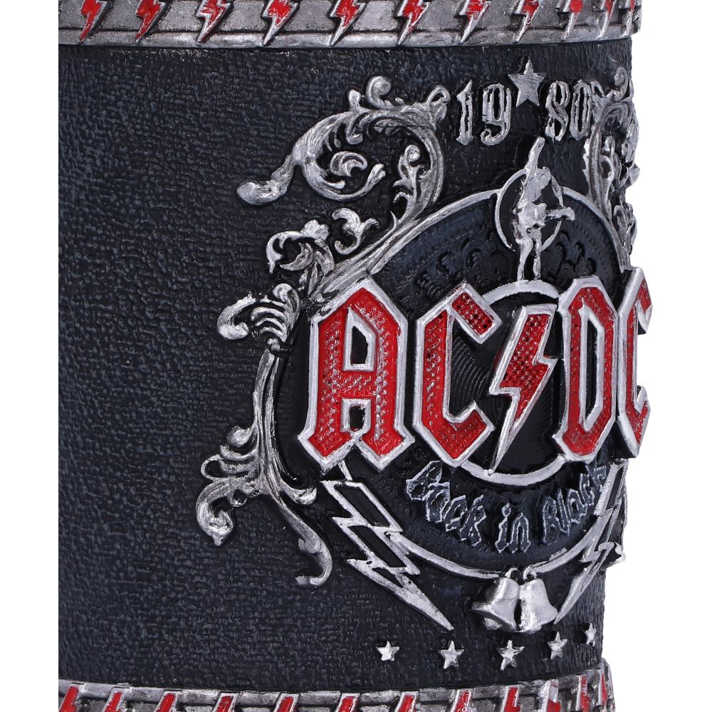 Nemesis Now - ACDC: Back in Black - Vaso de shot de 8.5cm - Back in Black Shot Glass