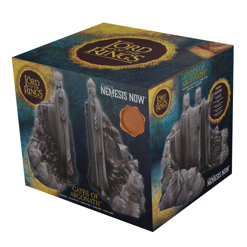 Nemesis Now - Lord of the Rings - Topes de libro de 19cm - Gates of Argonath Bookends