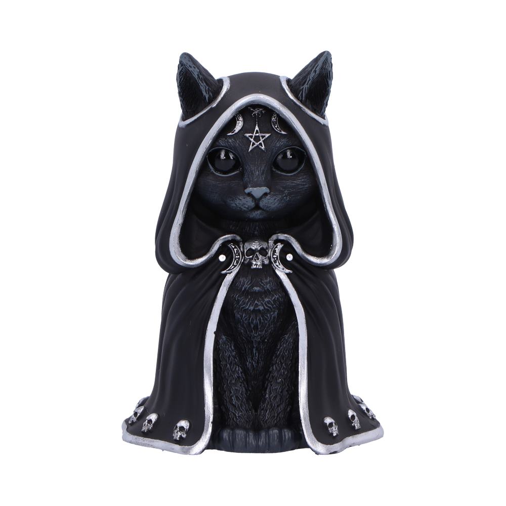 Nemesis Now - NN Core: Cult Cuties (gatos) - Adorno de 10cm - Zefur (gato con capa)