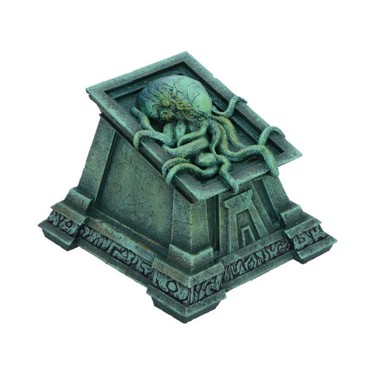 Nemesis Now - NN Core: Cthulhu - Adorno de 13cm caja con tapa (James Ryman) - Crypt of Cthulhu Box