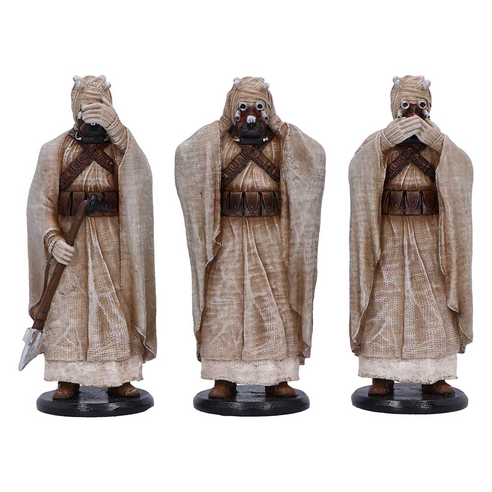 Nemesis Now - Tusken Raiders - Adorno de 14.3cm set de 3 - Three Wise Tusken Raiders