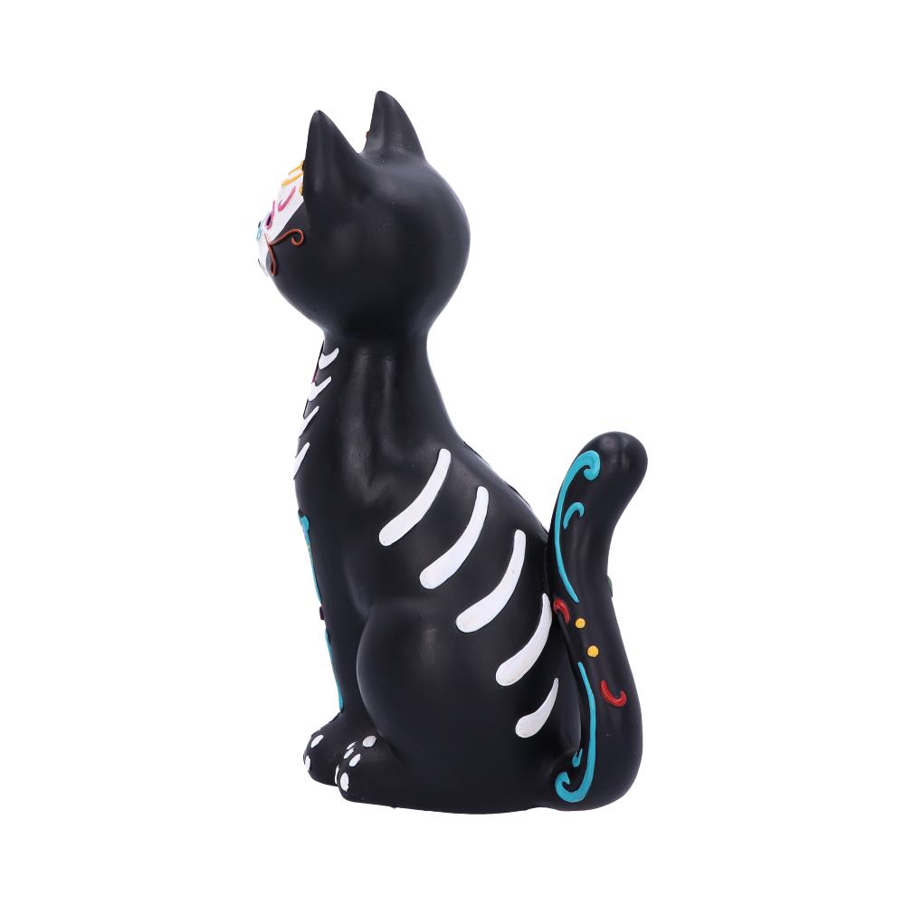 Nemesis Now - NN Core: Gatos - Adorno de 26cm - Sugar Puss (Gato dia de muertos)