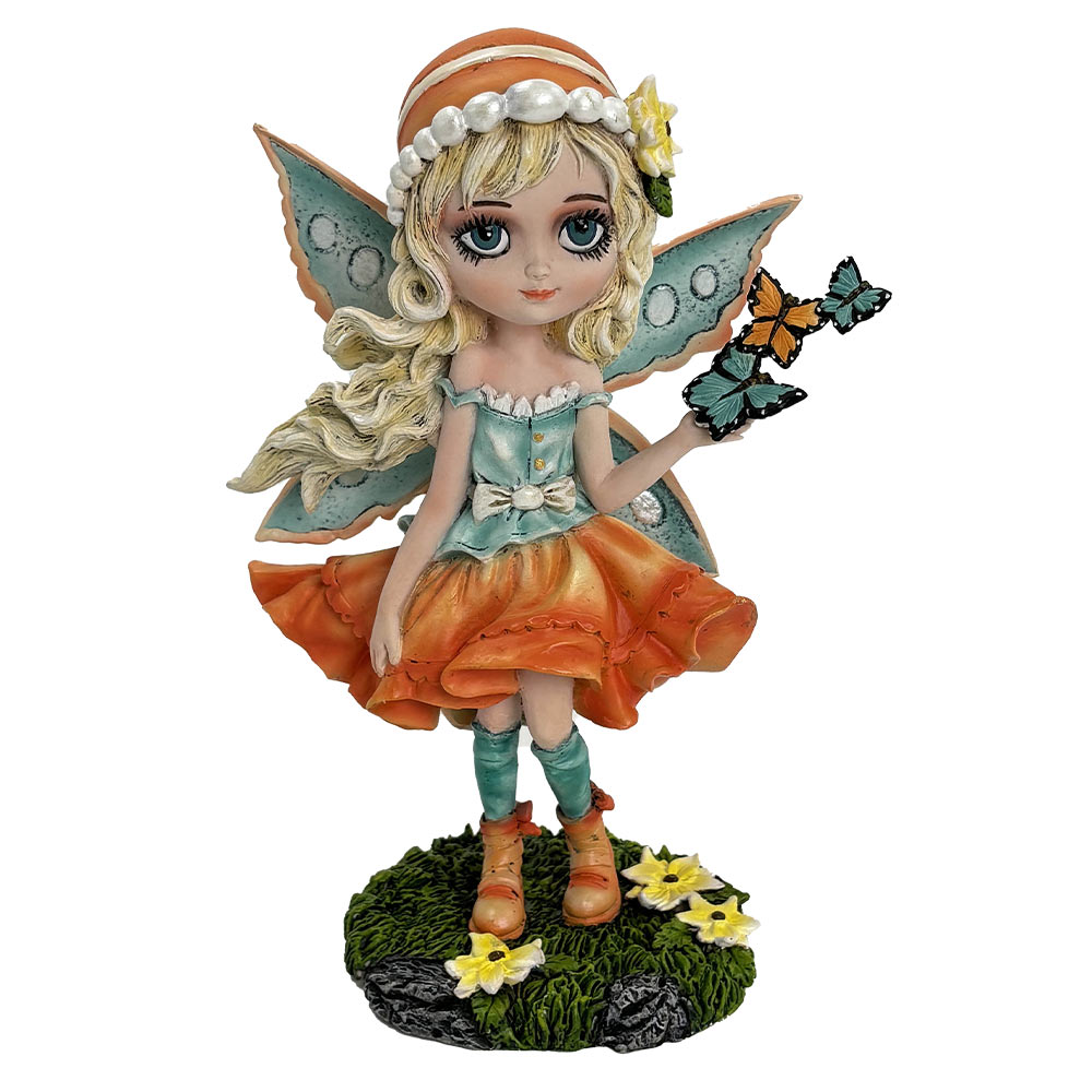 Nemesis Now - NN Core: Fairies - Adorno de 20cm - Summer Fae (con mariposas)