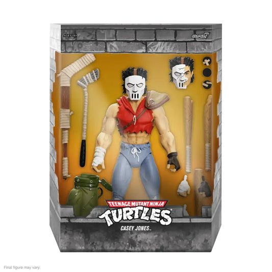 SUPER 7 - TMNT Ultimates! Wave 10 - Casey Jones (Mirage Ver.) (Figura de 7")