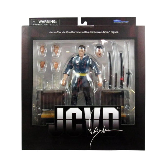DIAMOND SELECT TOYS - Jean Claude Van Damme - Figura de acción de 7 pulgadas - Frank Dux Blue Gi