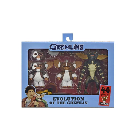 NECA - “Evolution of a Gremlin” 40th Anniversary Box Set (Figuras de 7")