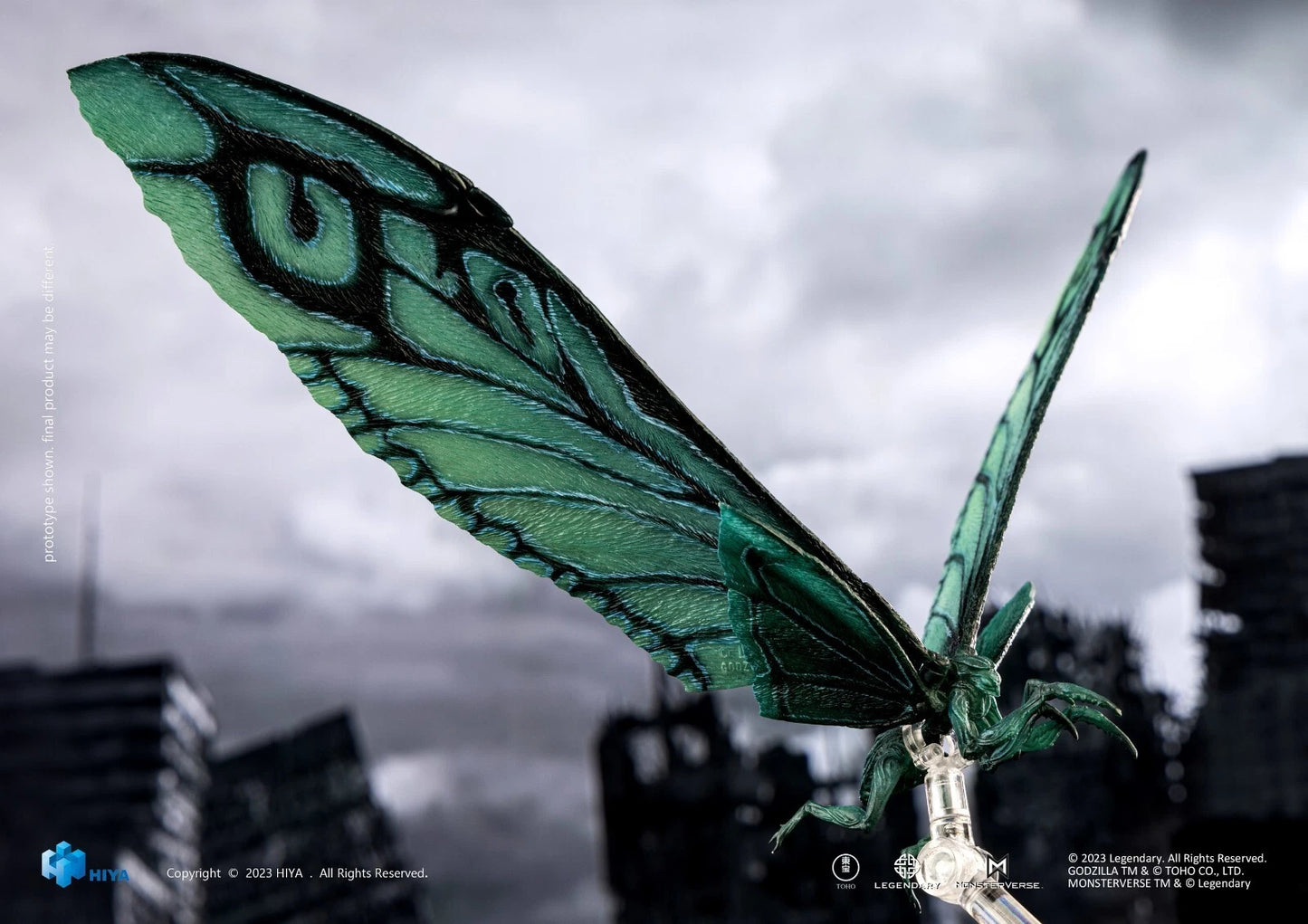 HIYA TOYS - Godzilla: King of the Monsters - Mothra Emerald Titan Ver. (Exquisite Basic)