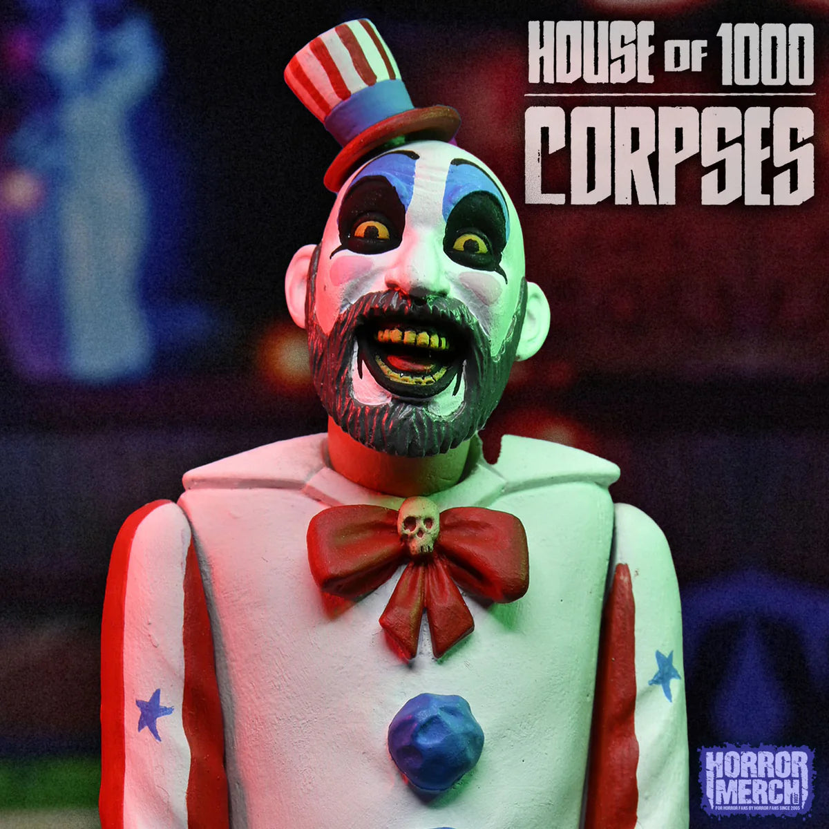 NECA - Toony Terrors House of the 1000 Corpses Captain Spaulding (Figura de 6")