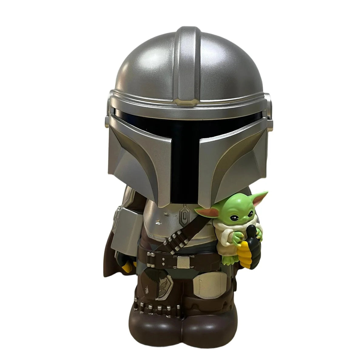 Monogram - Star Wars - Alcancia de vinil de 7 pulgadas - The Mandalorian and Grogu (bank)
