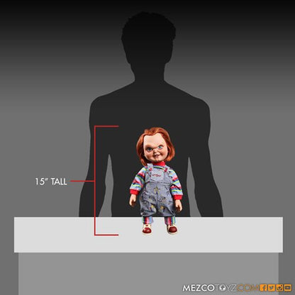 MEZCO - Child's Play Sneering Chucky (Talking Doll) (Figura de 40 cms)