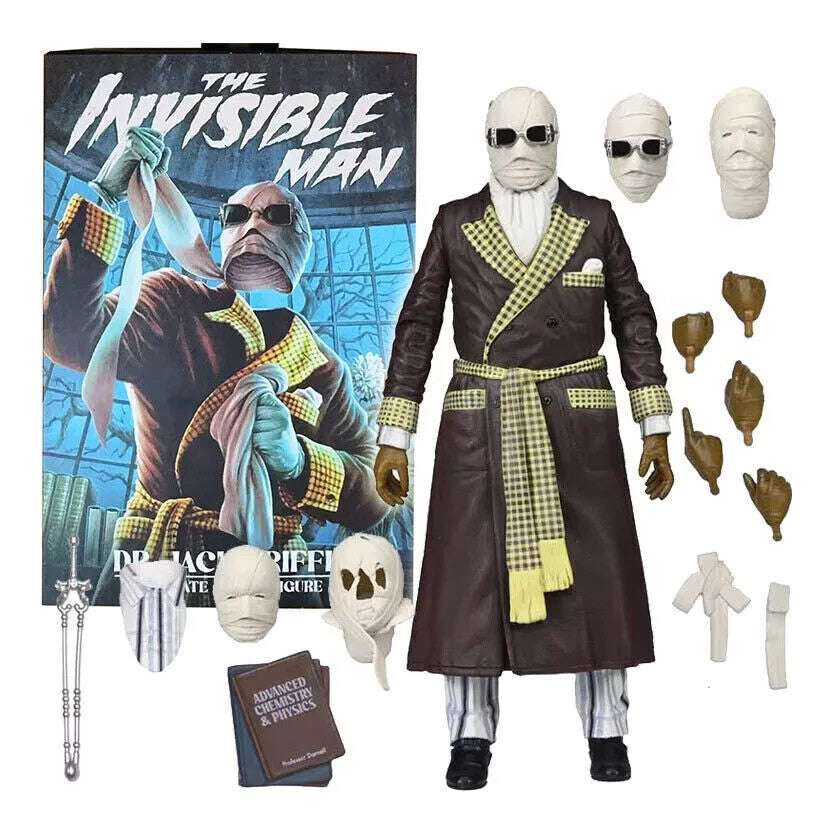NECA - Universal Monsters - Ultimate Invisible Man (Figura de 7”)