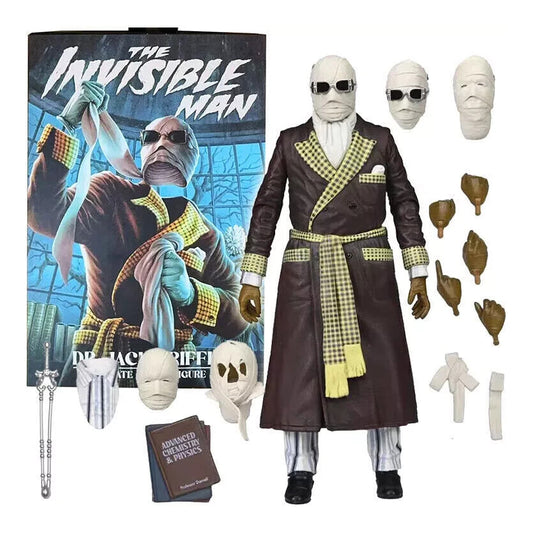 NECA - Universal Monsters - Ultimate Invisible Man (Figura de 7”)