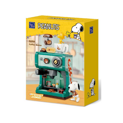 PANTASY - Snoopy (Peanuts) Retro Time Series - Coffee Maker (Bloques para armar)
