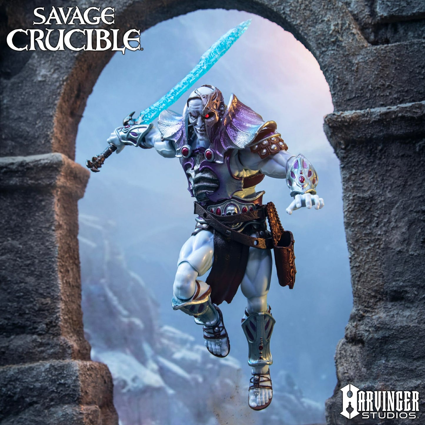 Harvinger Studios - Savage Crucible - Figura   de escala 7 pulgadas - Naraka the Undying